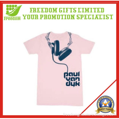 New Design 100% Cotton Customized T-Shirt (TS001)